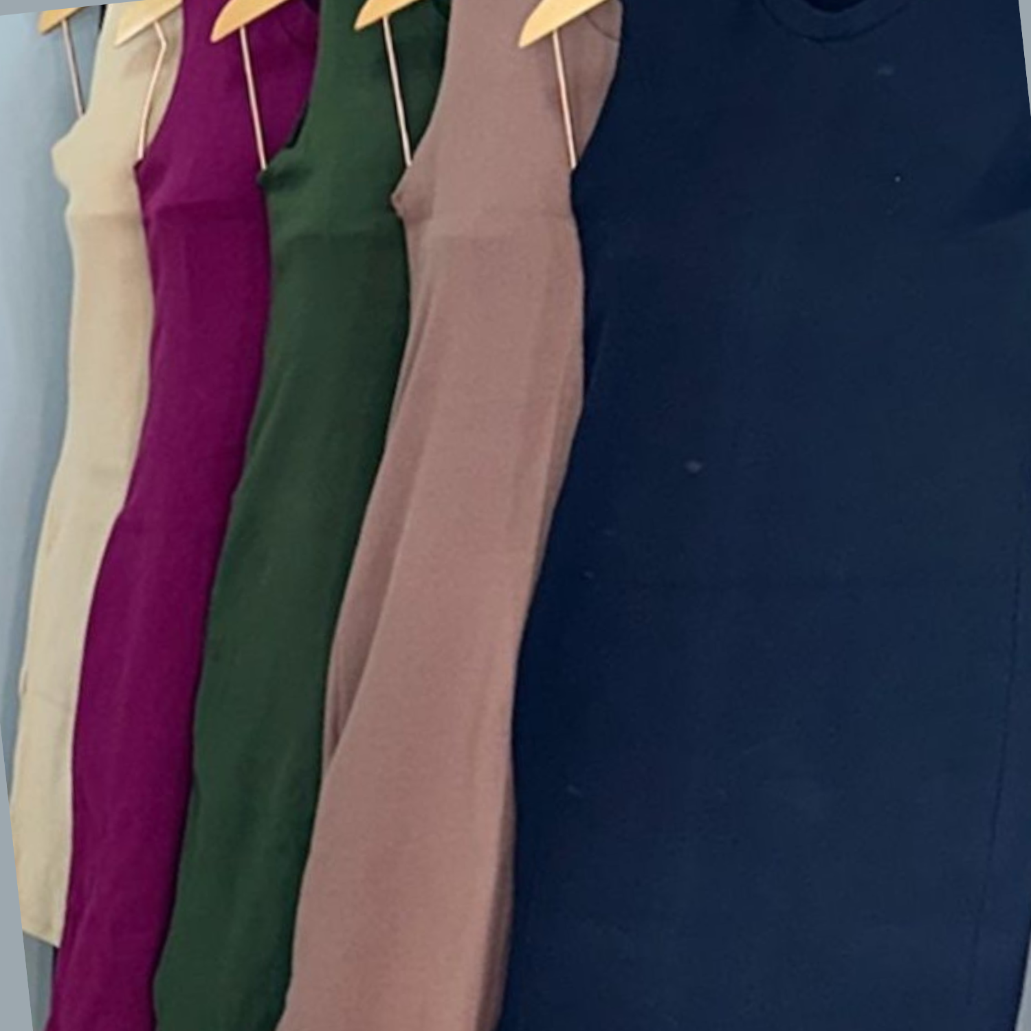 Vestido Canelado curto